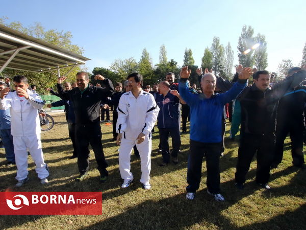 ورزش همگانی کارکنان و مدیران وزارت ورزش و جوانان