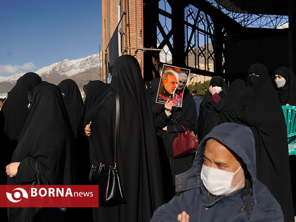 تشییع پیکر شهید حاج حسن ایرلو