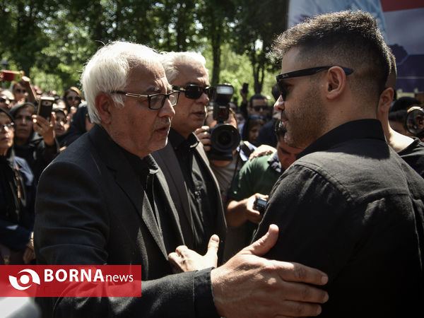تشییع پیکر بهنام صفوی