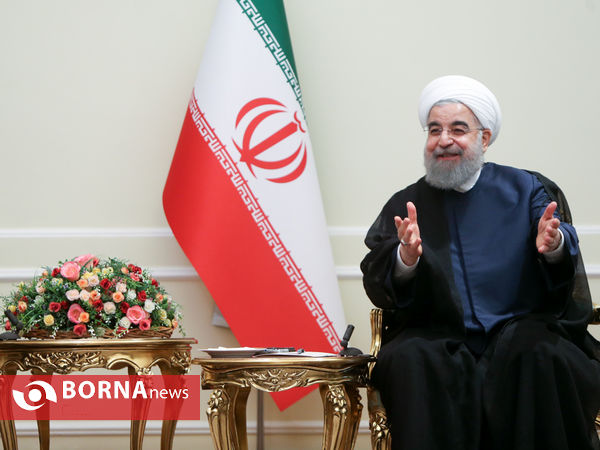 دیدار تیم ملی فوتبال با دکتر روحانی