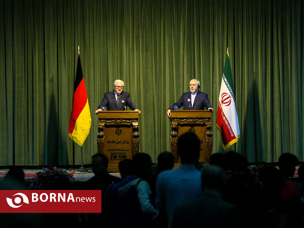 نشست خبری وزرای خارجه ایران و آلمان