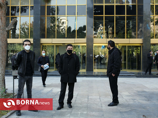 مراسم وداع با پورنگ پورشیرازی