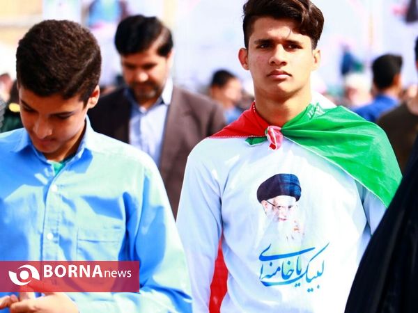 راهپیمایی 22 بهمن در منطقه آزاد اروند-آبادان