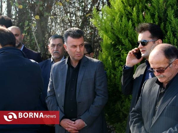 آیین تشییع پیکر مادر مرحومه افشین ناظمی
