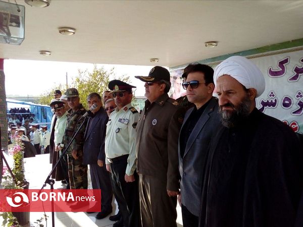 مراسم  صبحگاه نیروی انتظانی شرق استان تهران