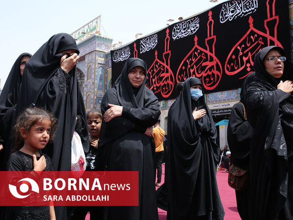 عزاداری تاسوعای حسینی در بین الحرمین