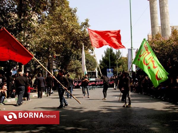 مراسم عزاداری روز عاشورا- شهریار