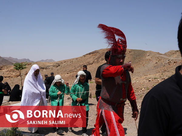 عزاداری روز عاشورای حسینی در روستای هفتهر