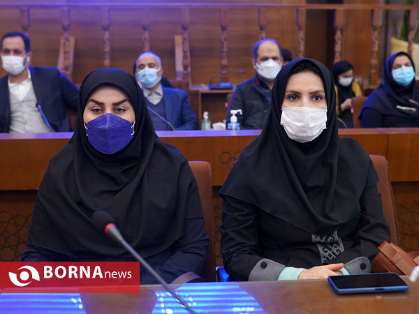 تجلیل از مهین فرهادی زاد