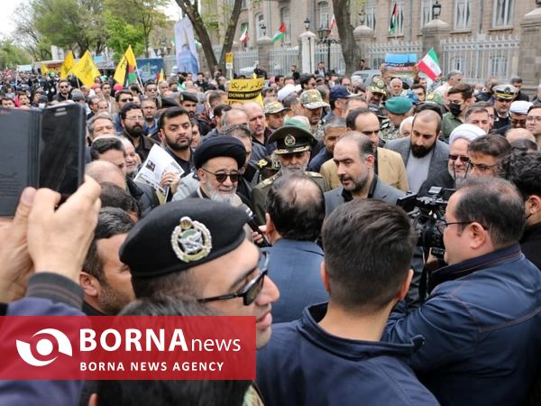 حضور پرشور مردم تبریز در راهپیمایی روز جهانی قدس