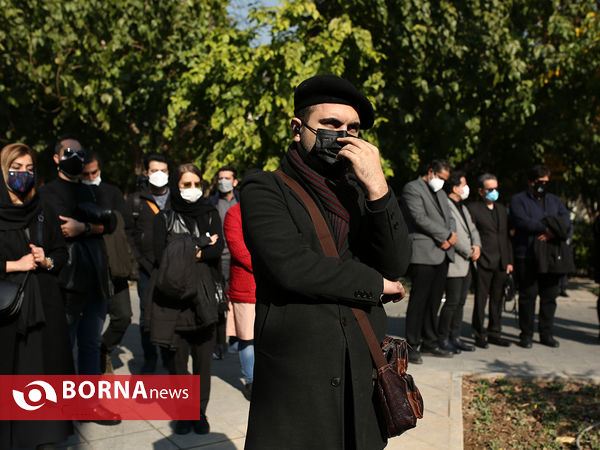 مراسم وداع با پورنگ پورشیرازی