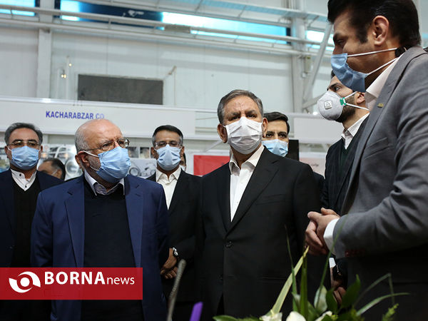 بازدید جهانگیری از نمایشگاه بین المللی نفت، گاز، پالایش و پتروشیمی