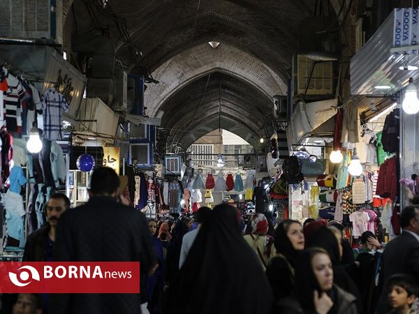 حال و هوای بازار تهران در آستانه نوروز