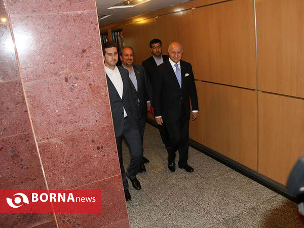 دیدار فابیوس و ظریف