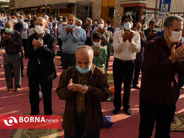 نماز عید سعید فطر -  محله اکباتان تهران