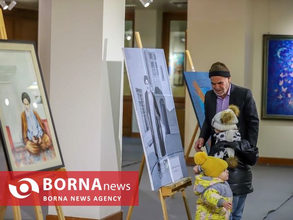 نمایشگاه «نگارستان  روح الله»