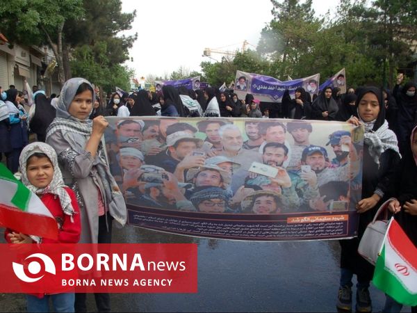 راهپیمایی روز جهانی قدس- قوچان