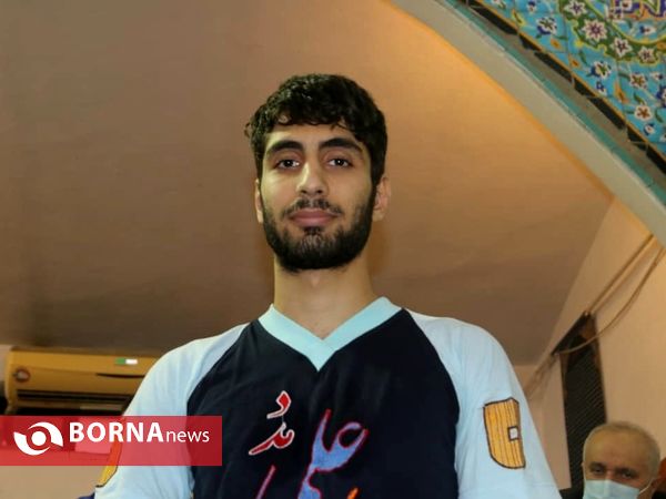 تجلیل از ملی پوش رشته ورزشهای پهلوانی و زورخانه ای _ شهرستان لاهیجان