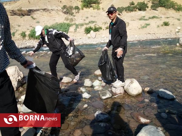 پاکداشت طبیعت حاشیه رودخانه جاجرود
