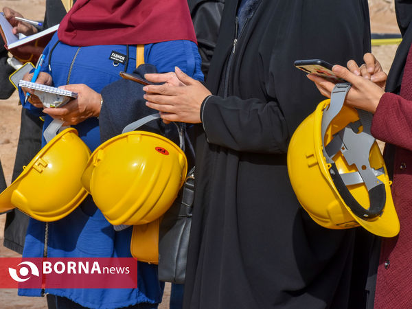 بازدید اصحاب رسانه و خبرگزاری ها از شرکت کربن صنعت امیر کبیر، محل احداث کارخانه ۱۰۰ هزار تن آندسازی شرکت آلومینیوم ایران