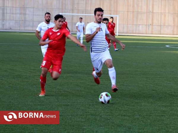 دیدار تیم های  فوتبال سپیدرود رشت _ نیروی زمینی تهران
