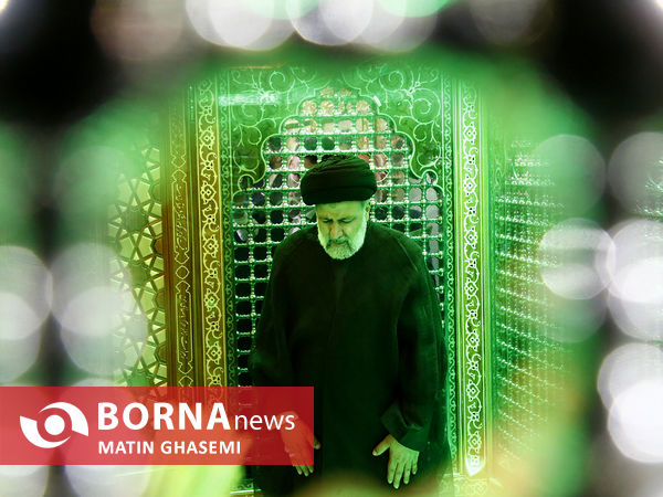 تشرف آیت‌الله رئیسی به حرم مطهر حضرت رقیه(س)