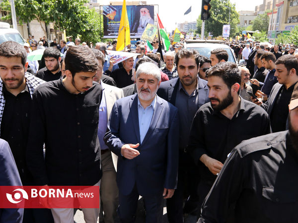 راهپیمایی روز جهانی قدس در تهران (۱)