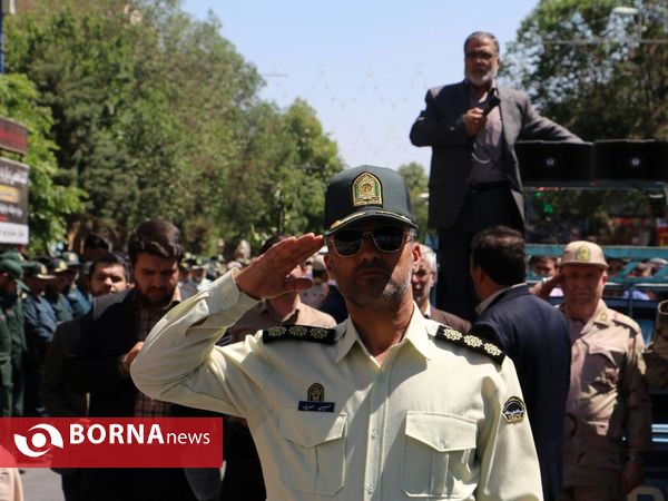 تشییع پیکر شهیدان هنگ مرزی ارومیه