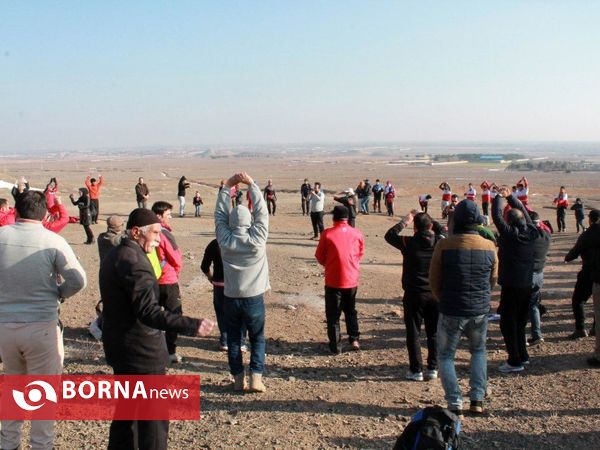 کوهپیمایی بزرگ خانوادگی در غرب استان تهران