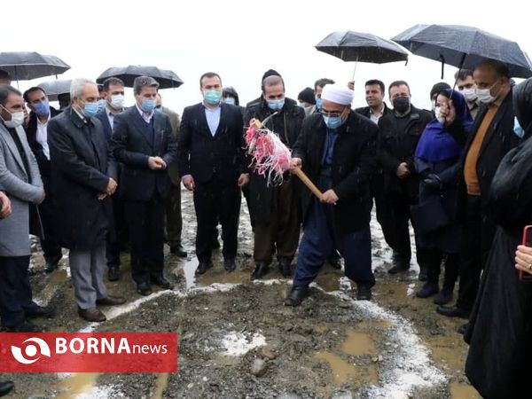 افتتاح پروژه‌های عمرانی، ورزشی و تولیدی در سردشت