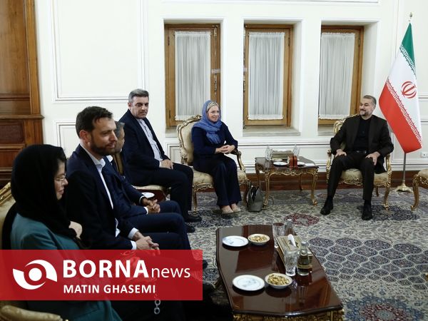 دیدار وزیر امور خارجه ایران با نماینده دبیرکل سازمان ملل در امور عراق