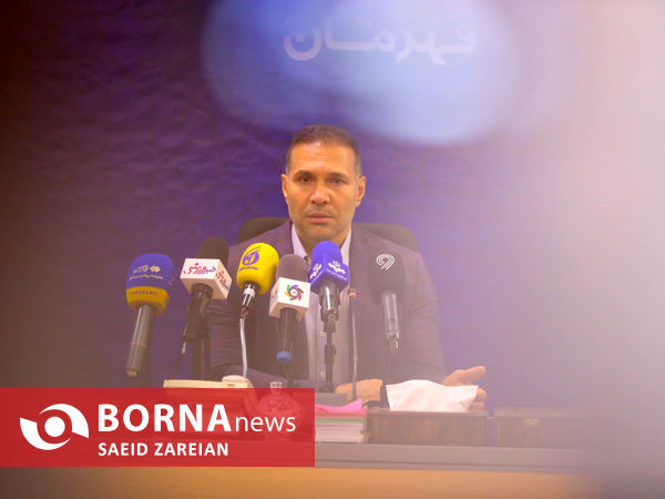 نشست خبری مدیرعامل سازمان ورزش شهرداری تهران