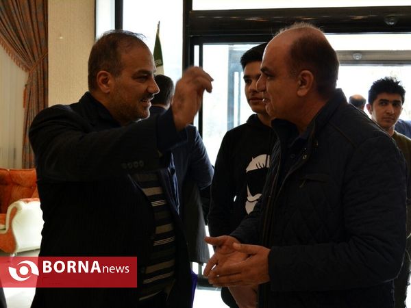 روسای فدراسیون‌ها ورزشی در نقاط صفر مرزی قصرشیرین