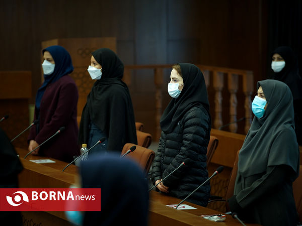 تجلیل از فعالان حوزه ورزش بانوان