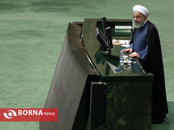 حضور رییس جمهوری در مجلس