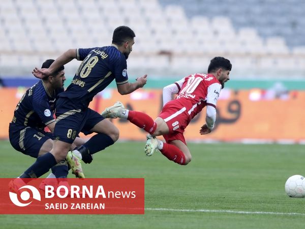 دیدار تیم های پرسپولیس تهران - نساجی مازندران