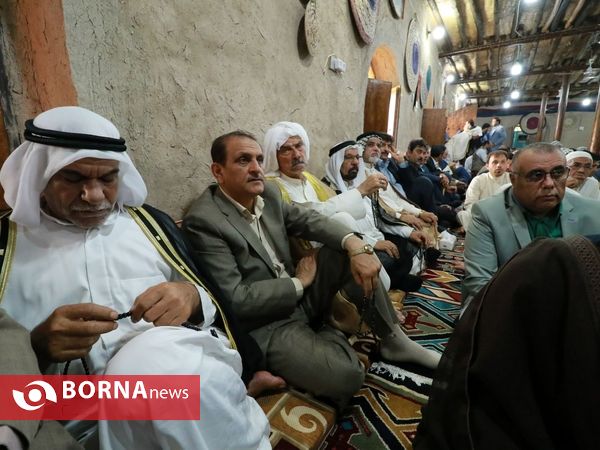 نشست مدیر عامل سازمان منطقه آزاد اروند با سران طوایف و بزرگان عشایر غیور عرب اروند