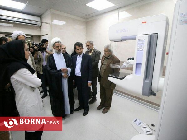 افتتاح دستگاه جدید ماموگرافی در قم