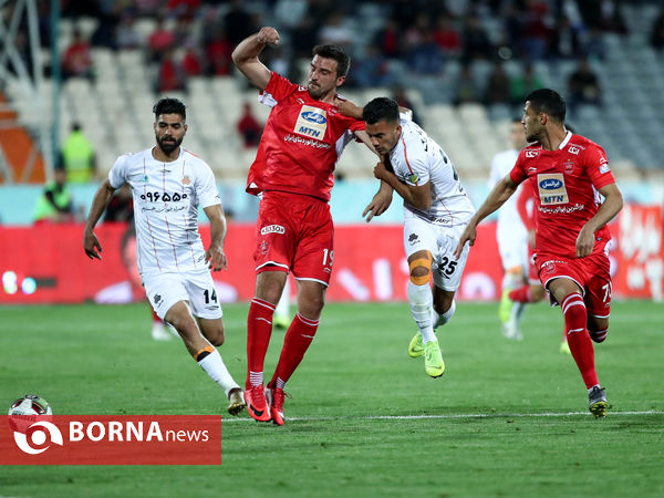 دیدار تیم های پرسپولیس تهران - سایپا