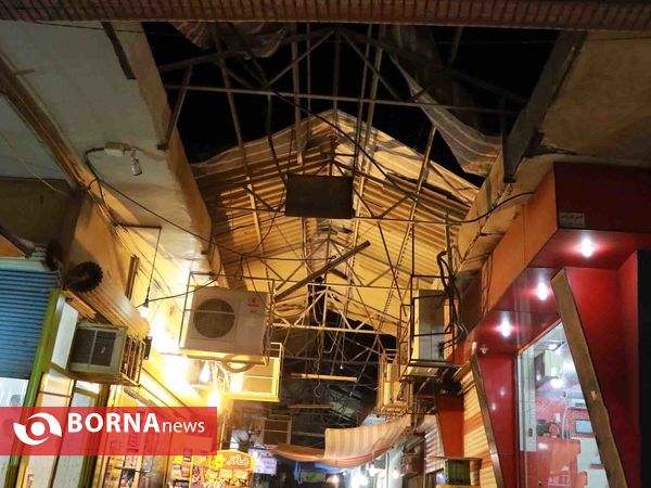 پیگیری وضعیت نابسامان بازار قدیمی و محلی جمشید آباد آبادان