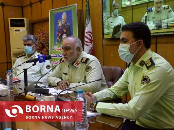 نشست خبری فرمانده انتظامی استان مازندران