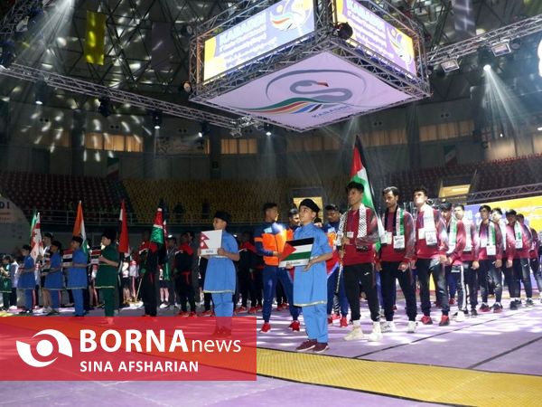 افتتاحیه مسابقات کبدی قهرمانی جوانان جهان