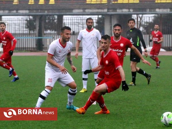 دیدار تیم های فوتبال سپیدرود رشت _  شهدای رزکان