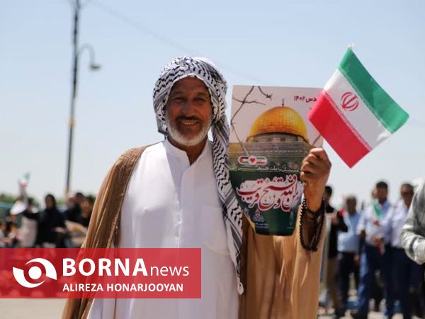 راهپیمایی روز جهانی قدس در خرمشهر