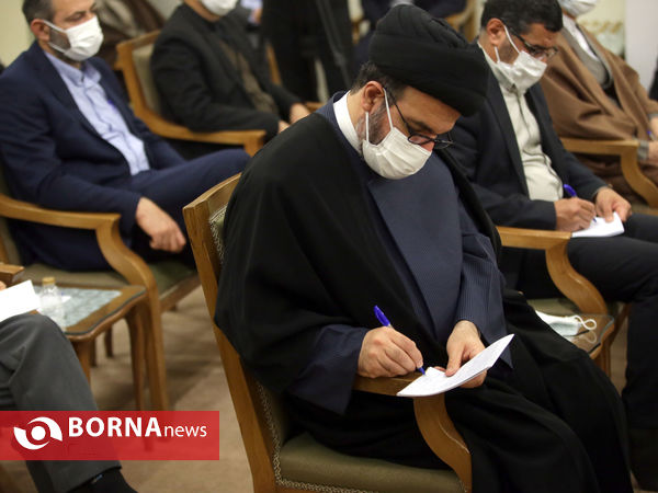 دیدار دست‌اندکاران همایش حضرت حمزه(ع) با رهبرانقلاب
