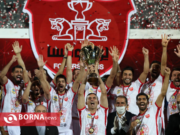 جشن قهرمانی پرسپولیس تهران