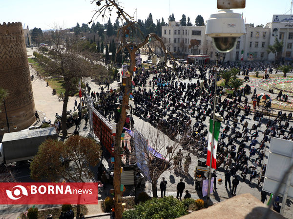 راهپیمایی خودرویی 22 بهمن در شیراز