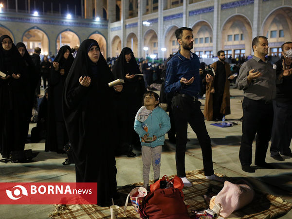 مراسم احیاء شب نوزدهم ماه مبارک رمضان - مصلی امام خمینی "ره"