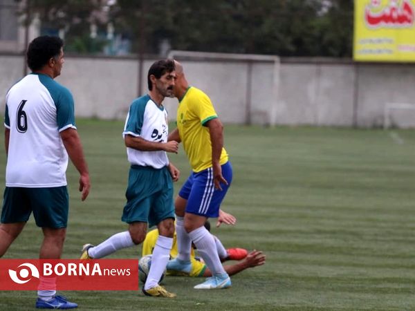 دیدار دوستانه دوتیم پیشکسوتان لاهیجان-  چوکا تالش