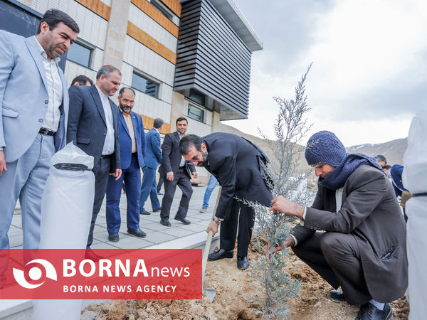 افتتاح مجتمع فرهنگی ، ورزشی شهید عباس ابراهیمی